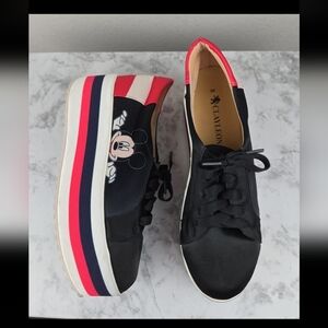 Clayleon Mickey Mouse sneakers with plataform